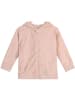 Lässig Sweatjacke in Rosa