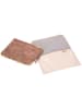 Lässig Wickeltäschchen in Hellbraun - (B)33 x (H)23 x (T)3,5 cm