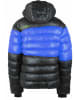 Peak Mountain Winterjacke in Schwarz/ Blau