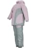 Peak Mountain 2-delige ski-/snowboardoutfit lichtroze/grijs