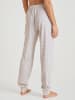 Calida Pyjama wit/blauw