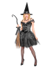 Carnival Party 2-częściowy kostium "Witch" w kolorze czarnym
