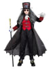 Carnival Party 4-delige set: "Vampire Lord" zwart/rood