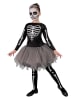 Carnival Party Kostuumjurk "Skeleton Danseres" zwart/grijs