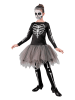 Carnival Party Kostuumjurk "Skeleton Danseres" zwart/grijs