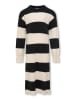 KIDS ONLY Kleid "Gibi" in Creme/ Schwarz