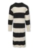 KIDS ONLY Kleid "Gibi" in Creme/ Schwarz