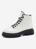 Jenny Fairy Ankle-Boots "Melody" in Weiß/ Schwarz