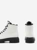 Jenny Fairy Ankle-Boots "Melody" in Weiß/ Schwarz