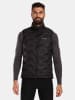 Kilpi Doorgestikte bodywarmer "Nai" zwart