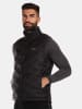Kilpi Doorgestikte bodywarmer "Nai" zwart