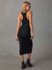 LA Angels Strickkleid in Schwarz