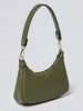 CXL by Christian Lacroix Leder-Schultertasche in Khaki - (B)24 x (H)16 x (T)7 cm