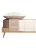 Schiesser Feinbiber-Bettwäsche-Set "Ellis" in Creme/ Beige