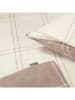 Schiesser Fijnbiber beddengoedset "Ellis" crème/beige