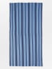 Becksöndergaard Schal "Kamea" in Blau/ Dunkelblau - (L)200 x (B)100 cm