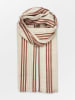 Becksöndergaard Sjaal "Kamea" rood/crème - (L)200 x (B)100 cm