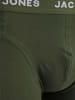 Jack & Jones 3-delige set: boxershorts "Teo" bordeaux/kaki/donkerblauw