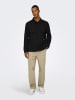 ONLY & SONS Blouse - regular fit - zwart