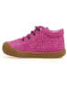 Naturino Leder-Lauflernschuhe "Cocoon" in Pink