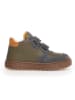 Naturino Leder-Sneakers "Hess" in Khaki/ Dunkelblau/ Orange