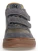 Naturino Leder-Sneakers "Hess" in Khaki/ Dunkelblau/ Orange