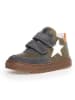 Naturino Leder-Sneakers "Hess" in Khaki/ Dunkelblau/ Orange