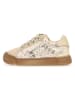 Naturino Leder-Sneakers "Faluk" in Beige/ Gold