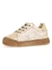Naturino Leder-Sneakers "Faluk" in Beige/ Gold
