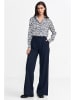 Nife Blouse blauw/wit