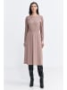 Nife Kleid in Beige