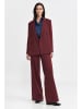 Nife Blazer in Kaminrot