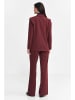 Nife Blazer in Kaminrot