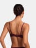 Dorina 2-delige set: voorgevormde beha's "Lorena" bordeaux/beige
