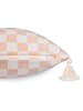 ESPRIT Kissenhülle "Bailey" in Rosa/ Orange