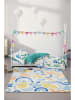ESPRIT Renforcé beddengoedset "Crinkles" crème/blauw/groen