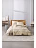 ESPRIT Perkal beddengoedset "Adrien" beige/lichtgrijs