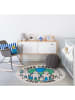 Playmobil Spieldecke "Take Care" in Beige/ Blau/ Grün - Ø 120 cm