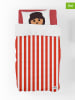 Playmobil 2tlg. Bettwäsche-Set in Weiß/ Rot