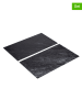 Chefware 2er-Set: Herdabdeckplatten in Anthrazit - (L)52 x (B)30 cm
