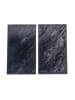 Chefware 2er-Set: Herdabdeckplatten in Anthrazit - (L)52 x (B)30 cm