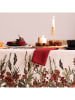 Mint Rugs Tischdecke "Christmas Angelo" in Weiß/ Rot