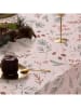 Mint Rugs Tafellaken "Christmas Bonte" wit/groen