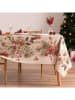 Tafellaken "Christmas Cava" crème/meerkleurig