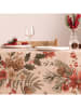 mint Deco Tafellaken "Christmas Cava" crème/meerkleurig