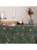 Mint Rugs Obrus "Christmas Maison" w kolorze zielonym