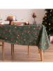 Mint Rugs Tischdecke "Christmas Maison" in Grün/ Rot