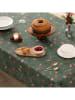 Mint Rugs Obrus "Christmas Maison" w kolorze zielonym