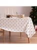 Mint Rugs Tafellaken "Christmas Maria" wit/zwart/goudkleurig