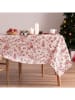 Mint Rugs Tischdecke "Christmas Rudolph" in Weiß/ Rot